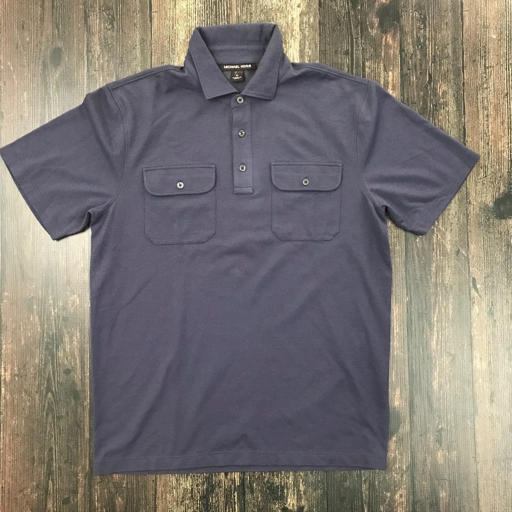 MICHEAL KORS Textured Polo